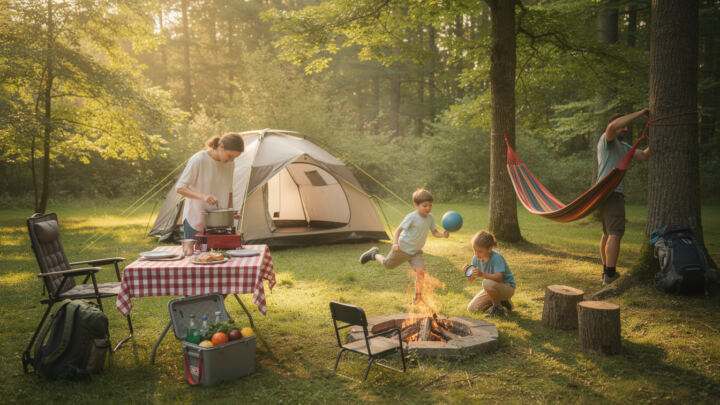 découvrez nos astuces pour un camping en pleine nature réussi et profitez d'un séjour en famille confortable, entre détente et aventures en plein air.