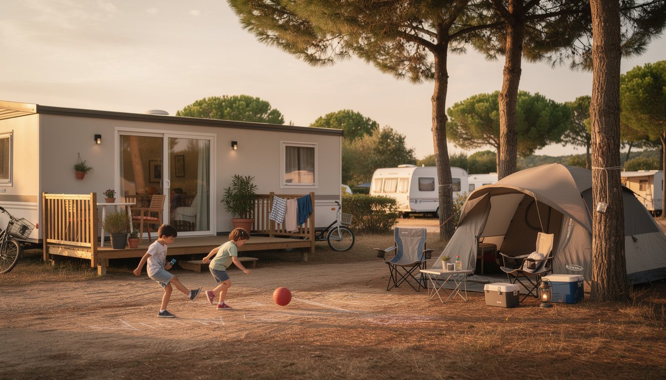 Camping en tente ou en mobil-home : que choisir en famille 2 découvrez les avantages du camping en tente ou en mobil-home pour des vacances en famille réussies. conseils pour choisir l'hébergement idéal selon vos besoins et votre confort.