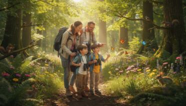 partez en famille à la découverte de la faune et de la flore lors d'une aventure nature inoubliable, idéale pour petits et grands.