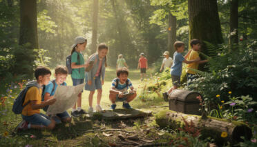 découvrez comment organiser une chasse au trésor en pleine nature pour amuser et émerveiller les enfants tout en favorisant leur esprit d'aventure et leur créativité.
