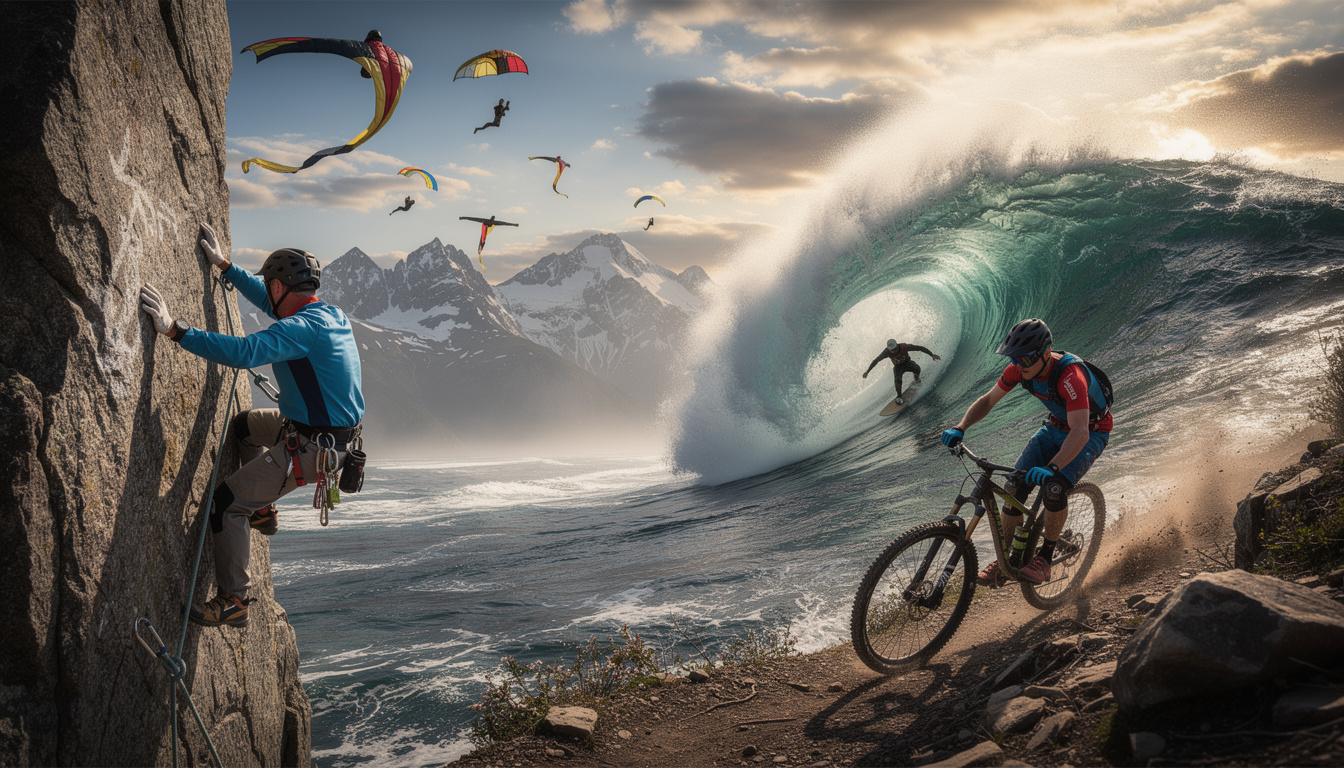 vivez des sensations fortes et inoubliables grâce aux sports extrêmes. découvrez des activités audacieuses pour repousser vos limites et vivre l'aventure à son apogée.