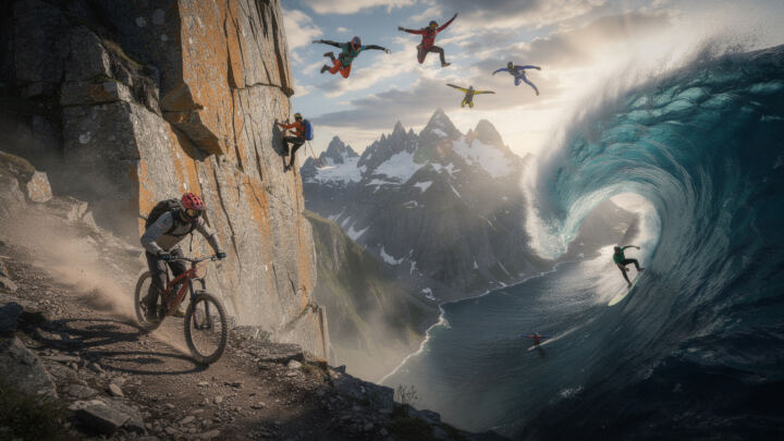 plongez dans l'univers palpitant des sports extrêmes et vivez des sensations fortes inédites qui repoussent vos limites.